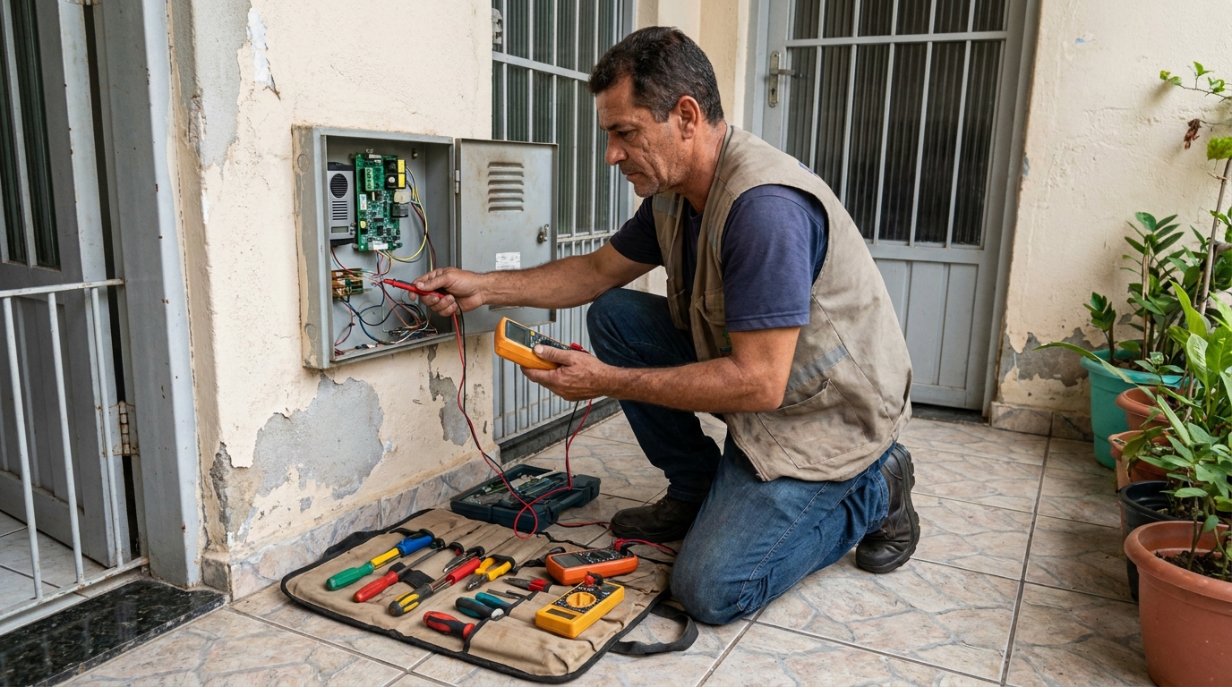 Conserto de interfone profissional em Betim‑MG