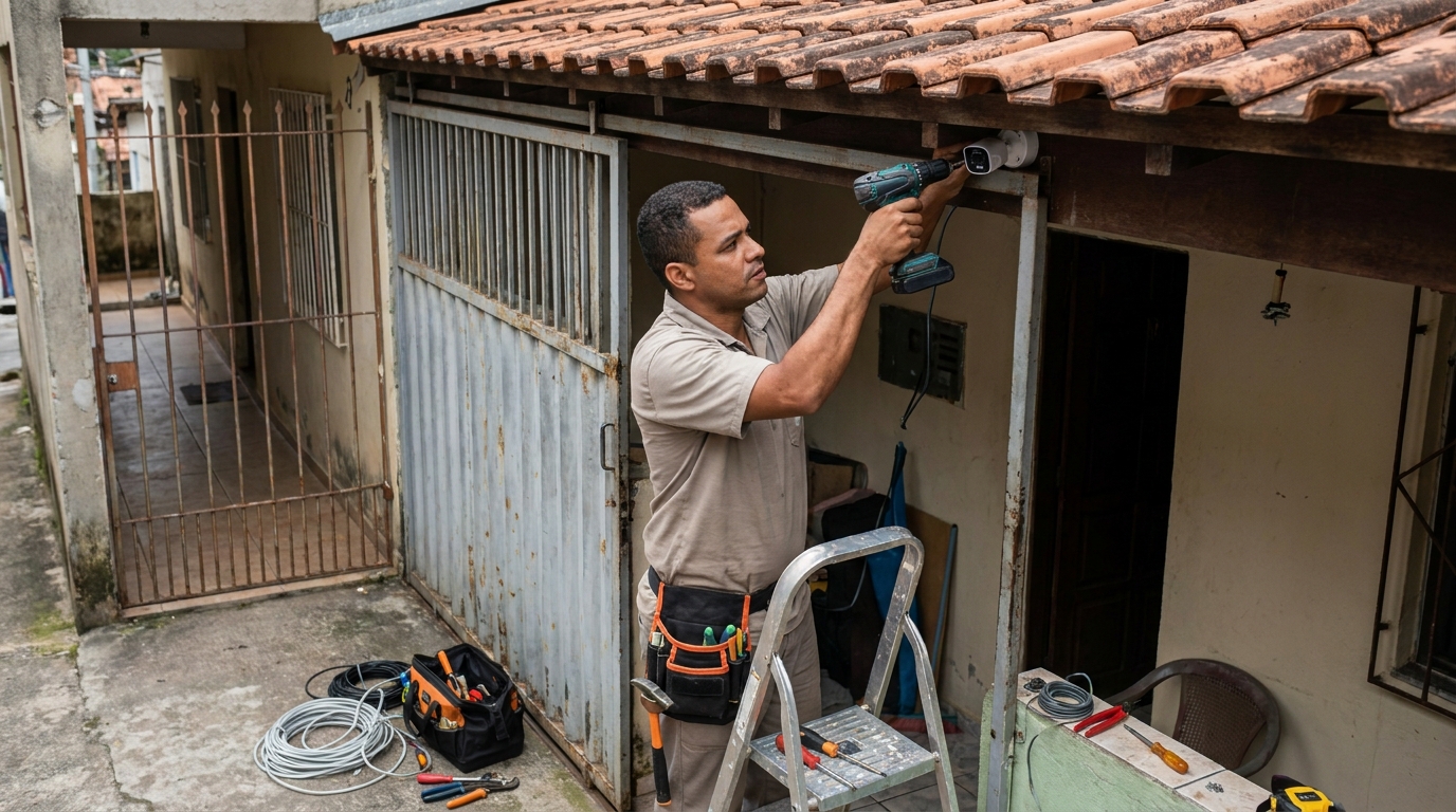 Instalacao de cameras de seguranca em Betim‑MG