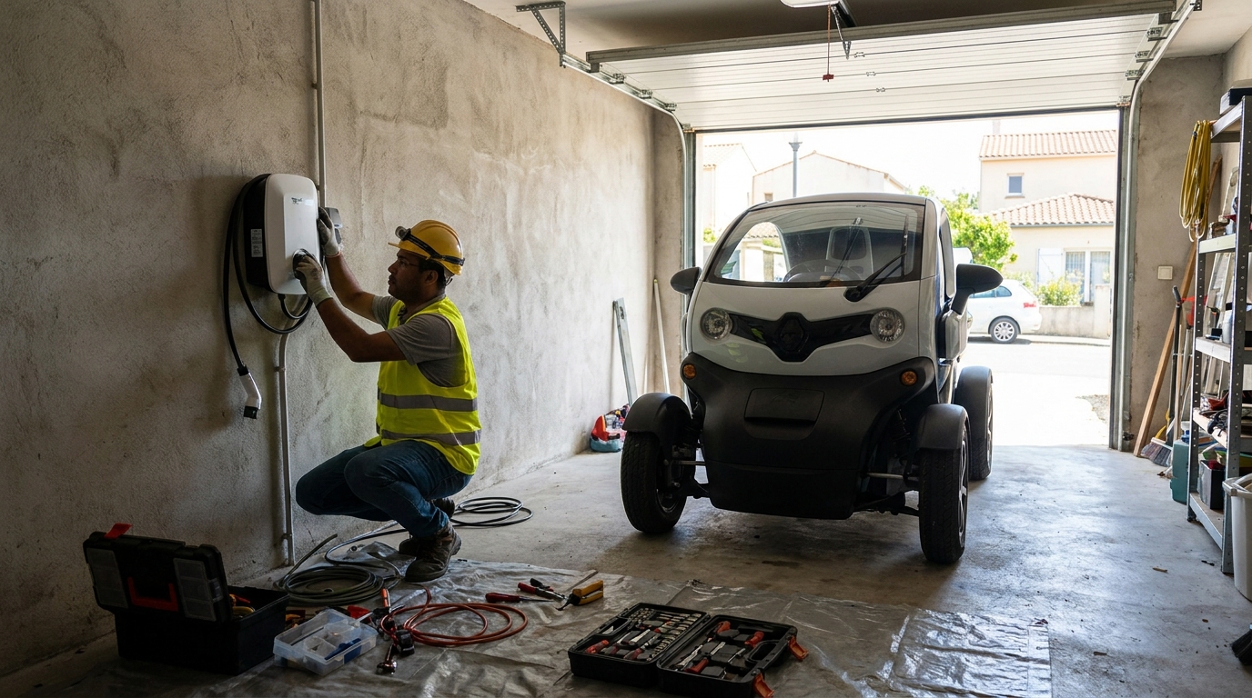 Instalacao de carregador de carro eletrico profissional em Betim‑MG