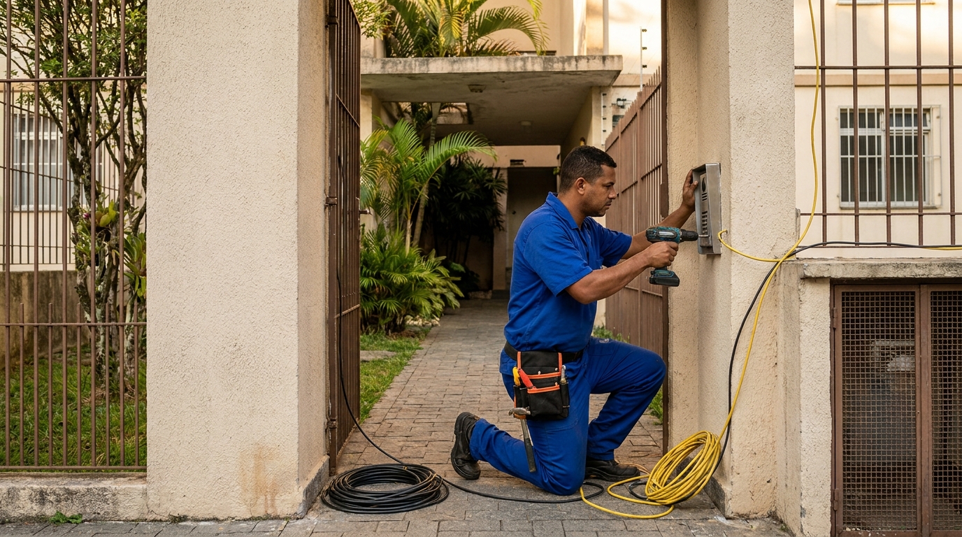 Instalacao de interfone profissional em Betim‑MG